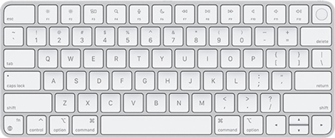 Apple Magic Keyboard With Touch ID (A2449) - Silver, B - CeX (AU